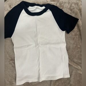 Brandy/Pacsun Black and White T shirt